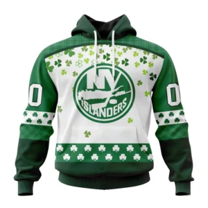 Hoodie NHL New York Islanders Special Design For St. Patrick Day St2401 QTNHL080524A1243HD