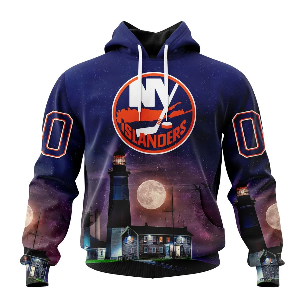 Hoodie NHL New York Islanders Special Design With Montauk Point Lighthouse St2301 QTNHL080524A4078HD