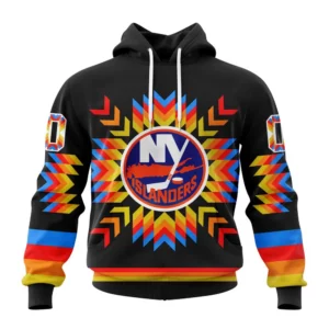 Hoodie NHL New York Islanders Special Design With Native Pattern St2306 QTNHL080524A1024HD