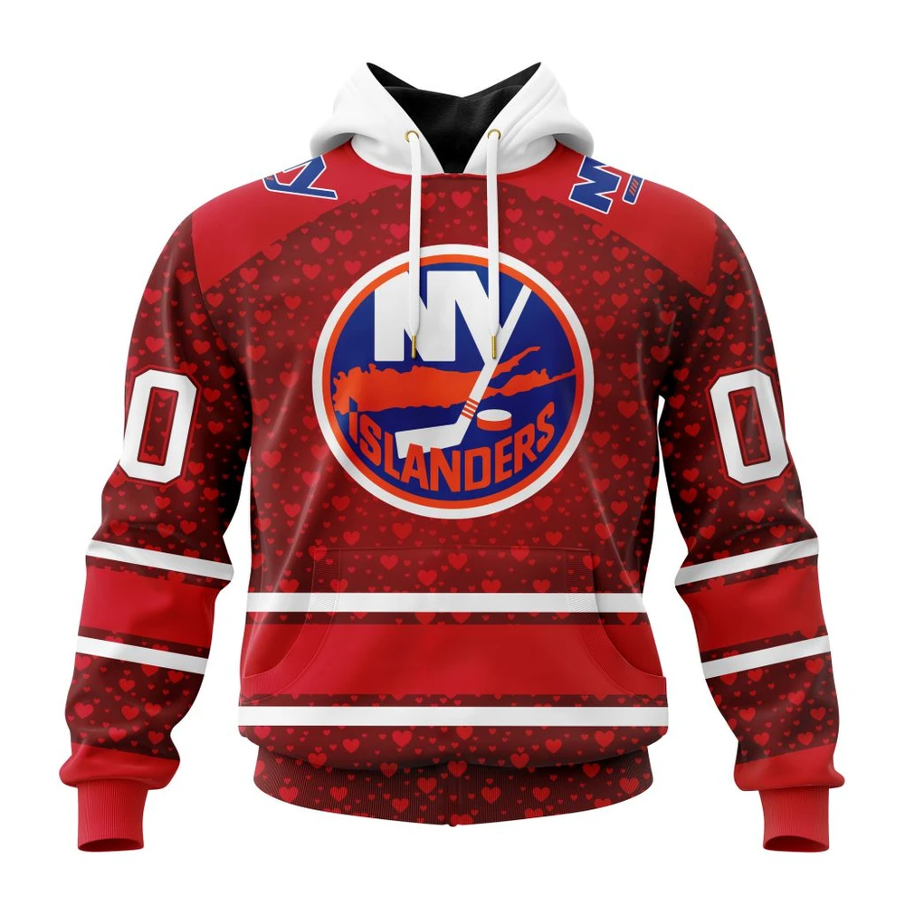 Hoodie NHL New York Islanders Special Gift For Valentines Day St2401 QTNHL080524A993HD