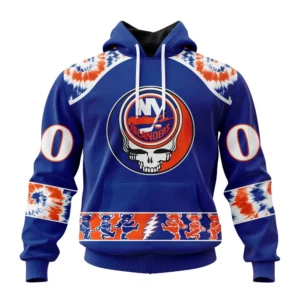 Hoodie NHL New York Islanders Special Grateful Dead Design St2301 QTNHL080524A21HD