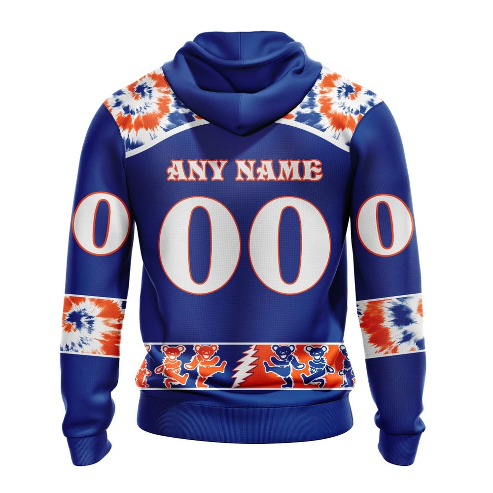 Hoodie NHL New York Islanders Special Grateful Dead Design St2301 QTNHL080524A21HD - Image 2