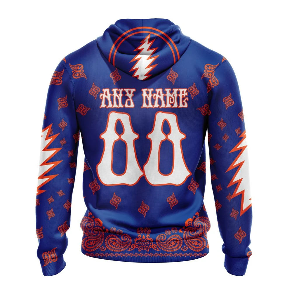 Hoodie NHL New York Islanders Special Grateful Dead Design St2303 QTNHL080524A236HD - Image 2