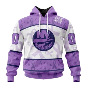 Hoodie NHL New York Islanders Special Lavender Fight Cancer St2201 QTNHL080524A3102HD