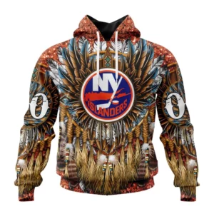Hoodie NHL New York Islanders Special Native Costume Design St2201 QTNHL080524A2736HD