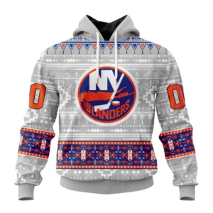 Hoodie NHL New York Islanders Special Native Design St2302 QTNHL080524A2055HD