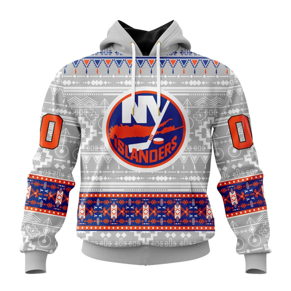 Hoodie NHL New York Islanders Special Native Design St2302 QTNHL080524A2055HD