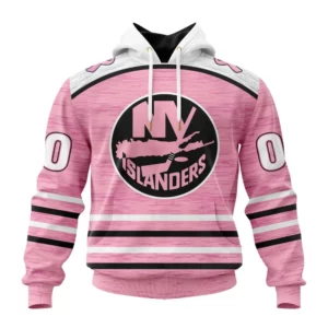 Hoodie NHL New York Islanders Special Pink Fight Breast Cancer Design St2304 QTNHL080524A1742HD