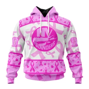 Hoodie NHL New York Islanders Special Pink October Breast Cancer Awareness Month St2302 QTNHL080524A1860HD
