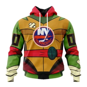 Hoodie NHL New York Islanders Special Teenage Mutant Ninja Turtles Design St2301 QTNHL080524A2268HD