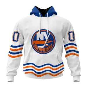 Hoodie NHL New York Islanders Special Whiteout Design St2401 QTNHL080524A564HD