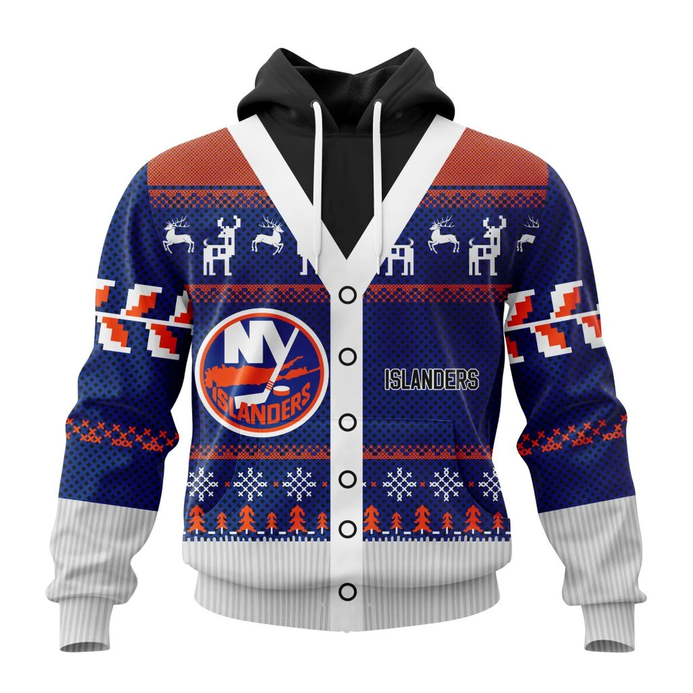 Hoodie NHL New York Islanders, Specialized Chrismas Season QTNHL080524A2792HD