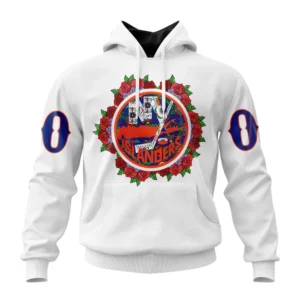 Hoodie NHL New York Islanders, Specialized Unisex Kits Dia De Muertos QTNHL080524A2856HD