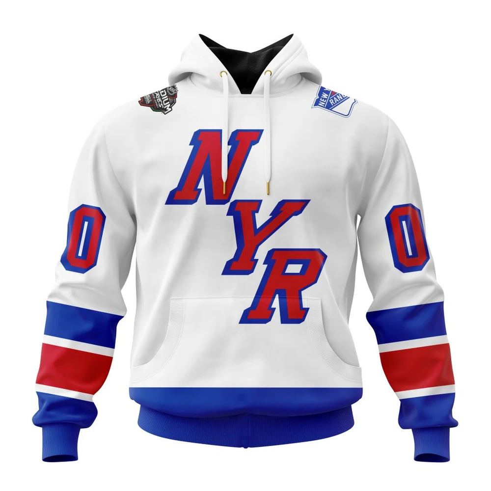 Hoodie NHL New York Rangers Personalized Stadium Series QTNHL080524A685HD