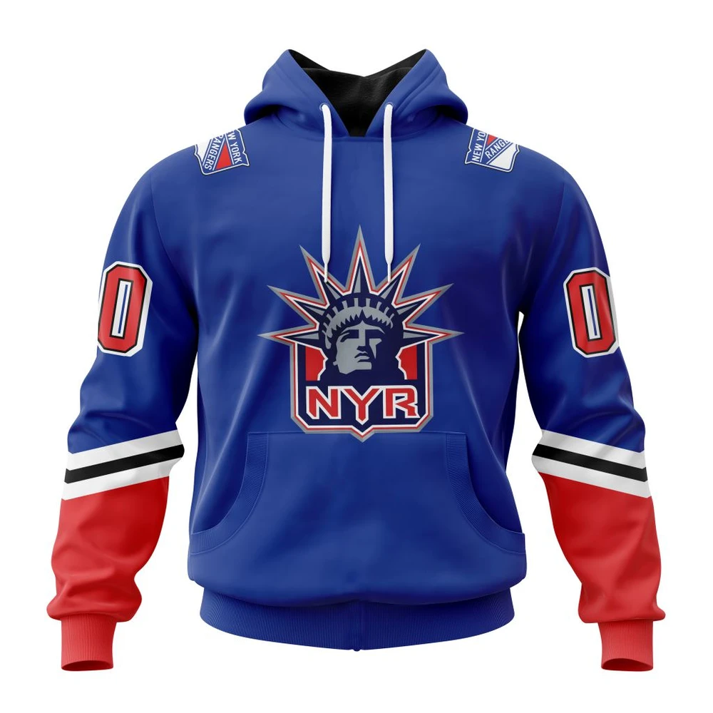 Hoodie NHL New York Rangers Reverse Retro Kits QTNHL080524A5HD