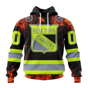 Hoodie NHL New York Rangers Special Design Honoring Firefighters St2401 QTNHL080524A1087HD