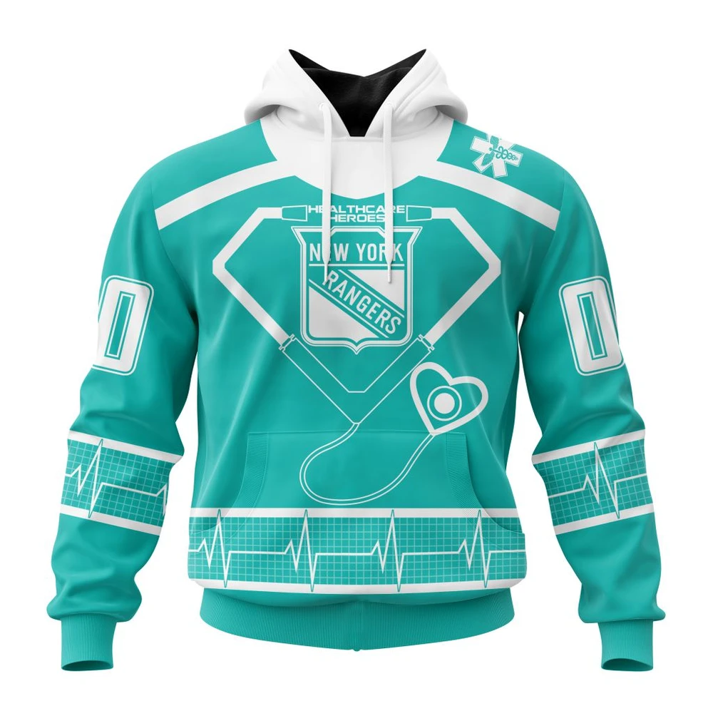 Hoodie NHL New York Rangers Special Design Honoring Healthcare Heroes St2301 QTNHL080524A2297HD