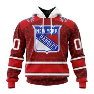 Hoodie NHL New York Rangers Special Gift For Valentines Day St2401 QTNHL080524A992HD
