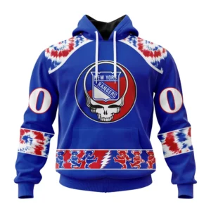 Hoodie NHL New York Rangers Special Grateful Dead Design St2301 QTNHL080524A26HD