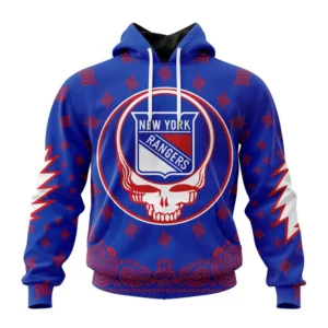 Hoodie NHL New York Rangers Special Grateful Dead Design St2303 QTNHL080524A1909HD
