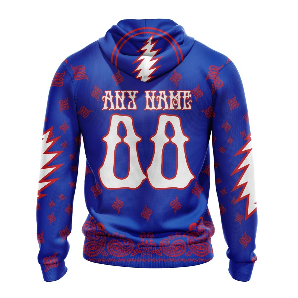 Hoodie NHL New York Rangers Special Grateful Dead Design St2303 QTNHL080524A1909HD - Image 2
