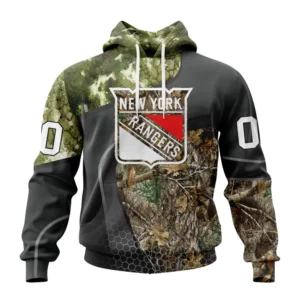 Hoodie NHL New York Rangers Special Hunting Camo Design St2302 QTNHL080524A1311HD
