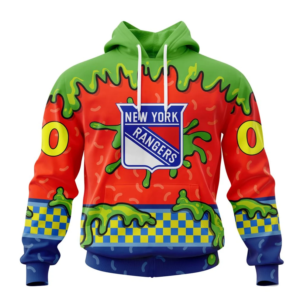 Hoodie NHL New York Rangers Special Nickelodeon Design St2301 QTNHL080524A1178HD