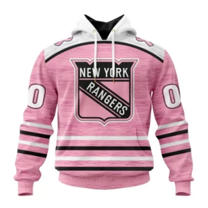 Hoodie NHL New York Rangers Special Pink Fight Breast Cancer Design St2304 QTNHL080524A1741HD
