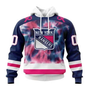 Hoodie NHL New York Rangers Special Pink October Fight Breast Cancer St2303 QTNHL080524A1829HD