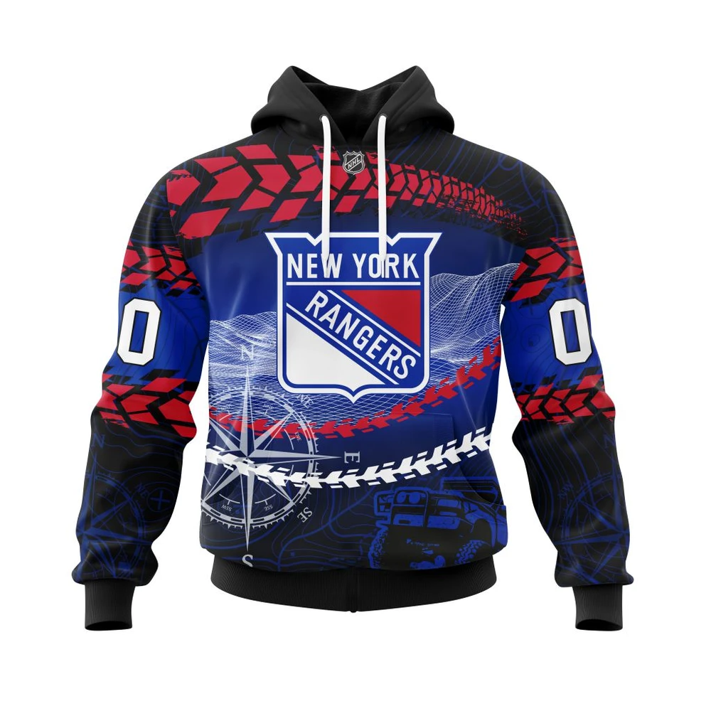 Hoodie NHL New York Rangers, Specialized Off Road Style St2201 QTNHL080524A4013HD