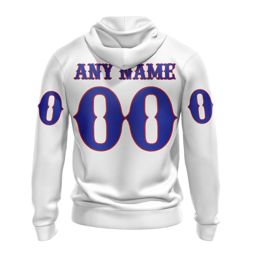 Hoodie NHL New York Rangers, Specialized Unisex Kits Dia De Muertos QTNHL080524A2855HD - Image 2