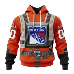 Hoodie NHL New York Rangers Star Wars Rebel Pilot Design St2201 QTNHL080524A2324HD