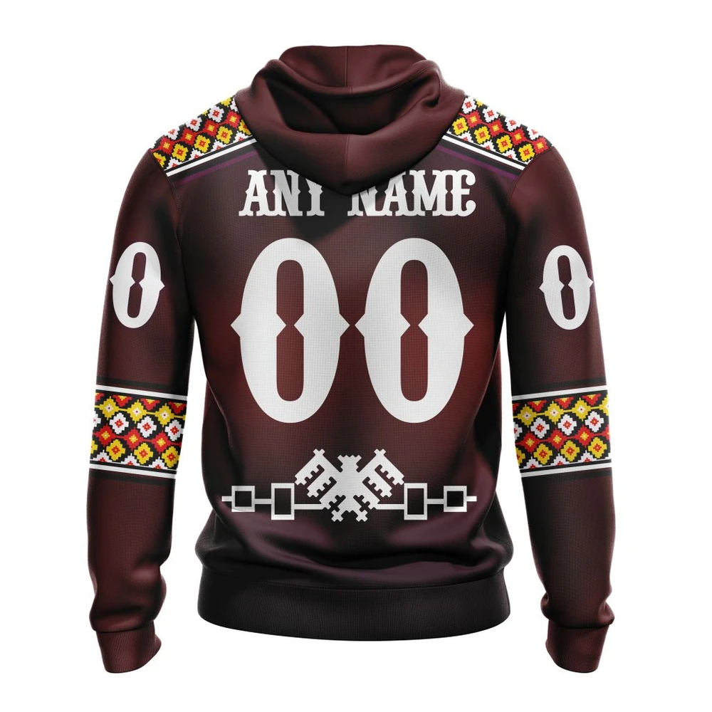 Hoodie NHL Ottawa Senators, Celebrate Indigenous Culture With Specialized Wasac Night V0122 QTNHL080524A3971HD - Image 2