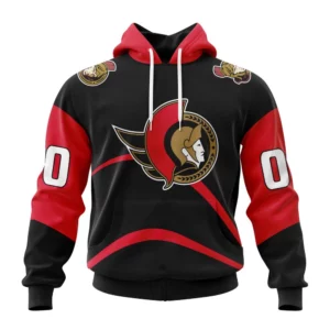 Hoodie NHL Ottawa Senators Reverse Retro Kits QTNHL080524A353HD