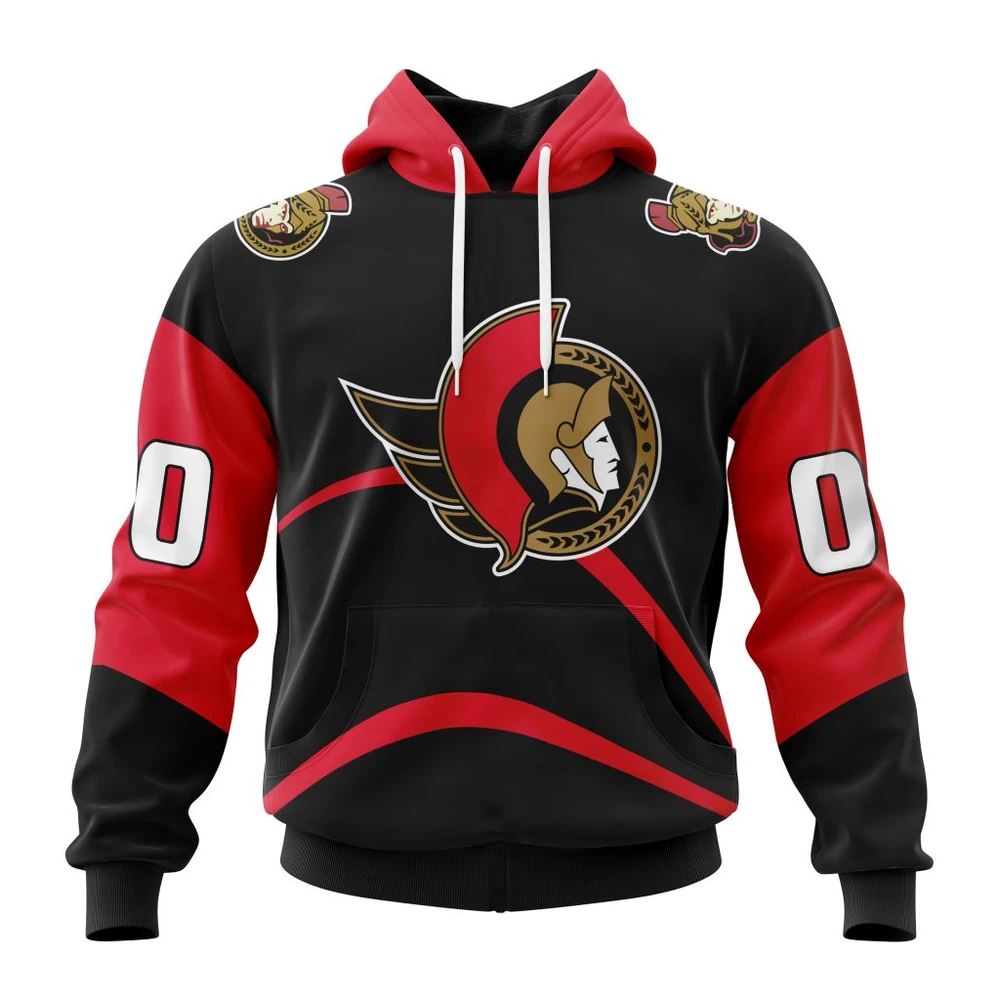 Hoodie NHL Ottawa Senators Reverse Retro Kits QTNHL080524A353HD