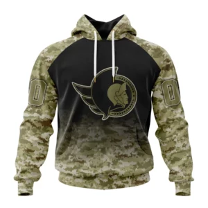 Hoodie NHL Ottawa Senators Special Camo Design For Remembrance Day St2302 QTNHL080524A1773HD