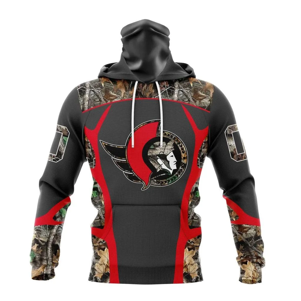 Hoodie NHL Ottawa Senators Special Camo Hunting Design V2302 QTNHL080524A2206HD