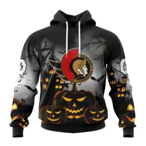 Hoodie NHL Ottawa Senators Special Design For Halloween St2302 QTNHL080524A244HD