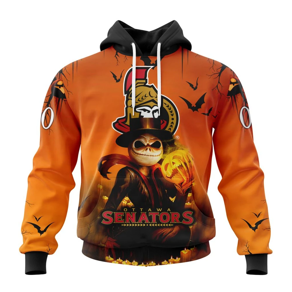 Hoodie NHL Ottawa Senators Special Halloween Concepts St2201 QTNHL080524A396HD