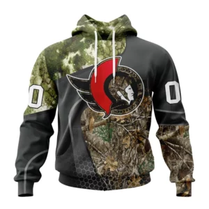 Hoodie NHL Ottawa Senators Special Hunting Camo Design St2302 QTNHL080524A1310HD