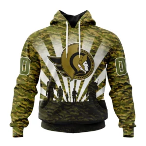 Hoodie NHL Ottawa Senators Special Military Camo Kits For Veterans Day And Rememberance Day St2201 QTNHL080524A3469HD