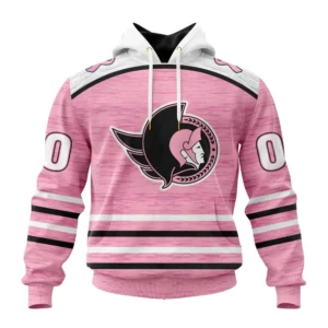 Hoodie NHL Ottawa Senators Special Pink Fight Breast Cancer Design St2304 QTNHL080524A1740HD