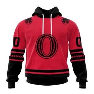 Hoodie NHL Ottawa Senators Special Two-Tone Design St2401 QTNHL080524A452HD