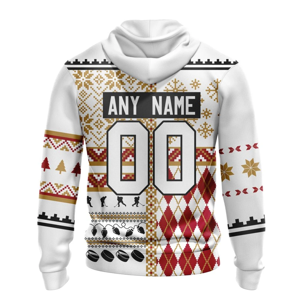 Hoodie NHL Ottawa Senators, Specialized Unisex Christmas Is Coming V01 QTNHL080524A2906HD - Image 2