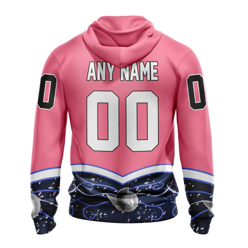 Hoodie NHL Ottawa Senators, Specialized Unisex For Hockey Fights Cancer QTNHL080524A2821HD - Image 2