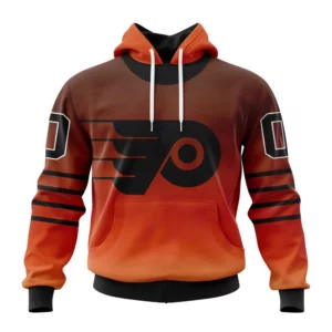 Hoodie NHL Philadelphia Flyers Personalize Gradient Series Concept St2301 QTNHL080524A1344HD