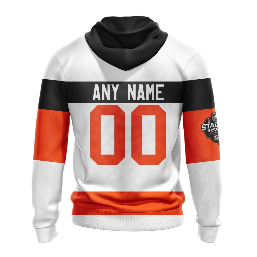 Hoodie NHL Philadelphia Flyers Personalized Stadium Series QTNHL080524A684HD - Image 2