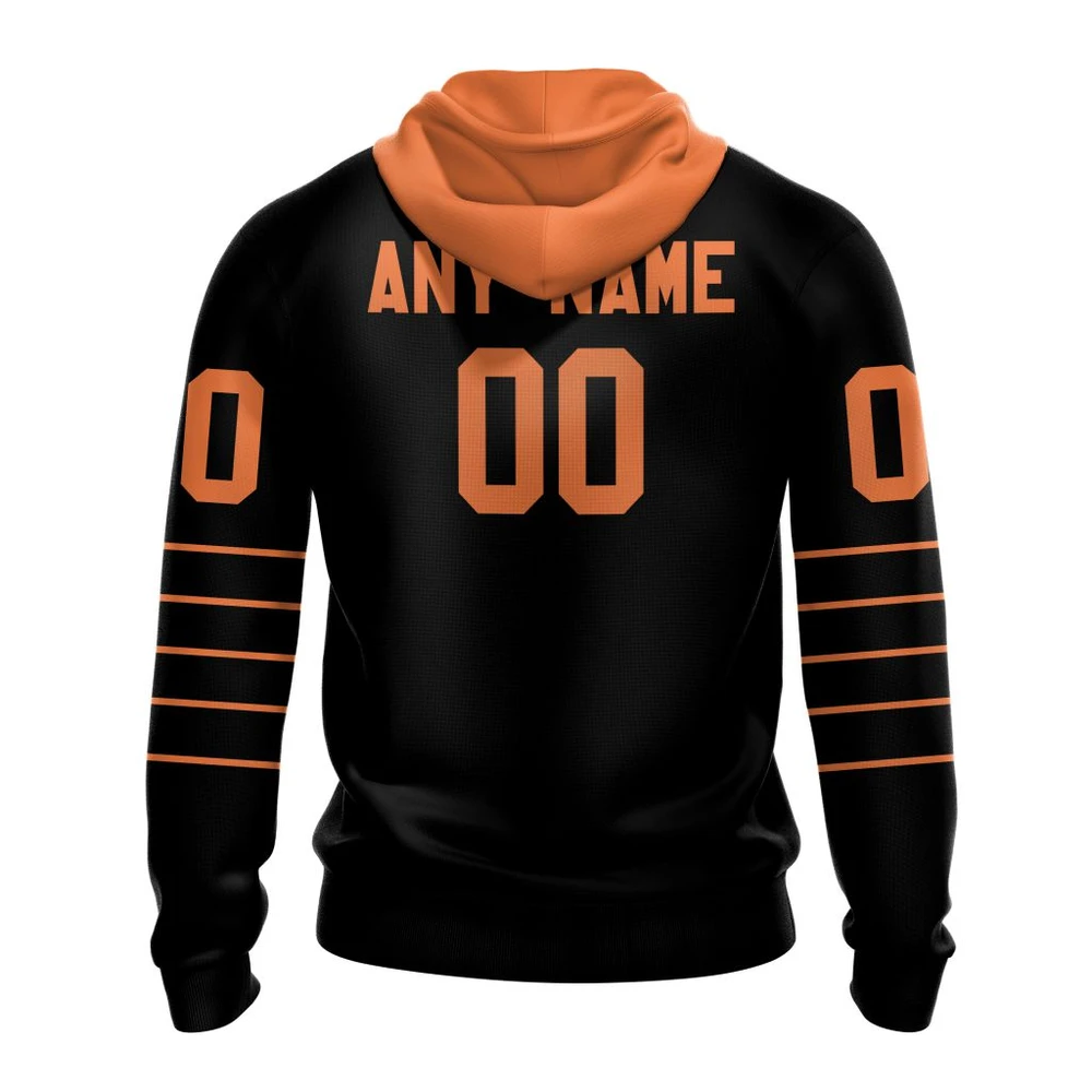 Hoodie NHL Philadelphia Flyers Special Blackout Design St2401 QTNHL080524A593HD - Image 2