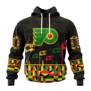 Hoodie NHL Philadelphia Flyers Special Design Celebrate Black History Month St2201 QTNHL080524A2382HD