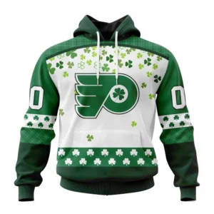 Hoodie NHL Philadelphia Flyers Special Design For St. Patrick Day St2401 QTNHL080524A1240HD